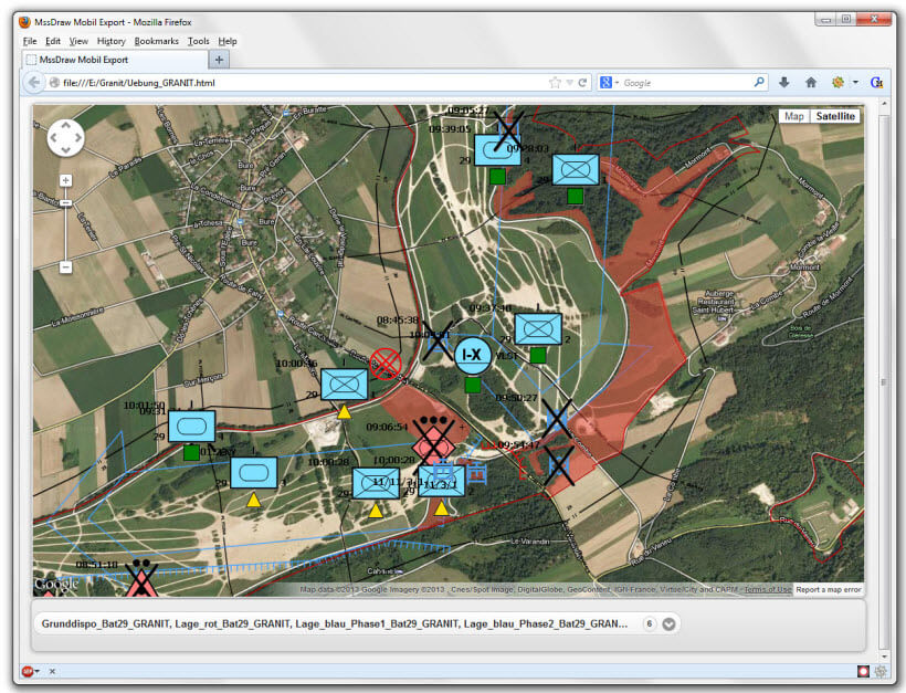 Export in Google Maps - Export 1
