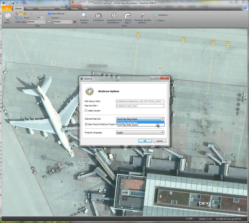 Bing Map Service