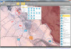 Example of Military Exercise in Desert. Used maps: Satellite Layer provided in OpenStreet Map